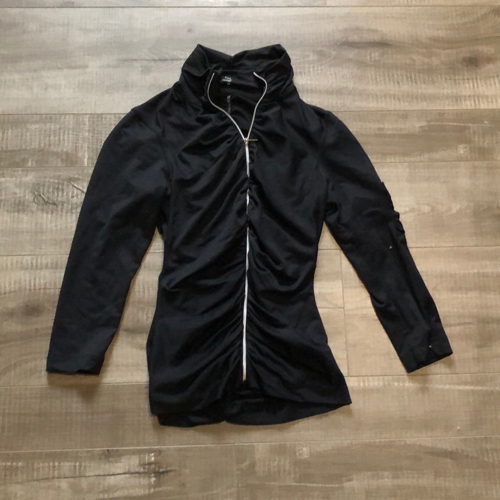 PH8 by Bebe sport jacket with ruched detail